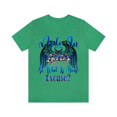 Made In Gods Image Unisex Jersey Short Sleeve Tee
