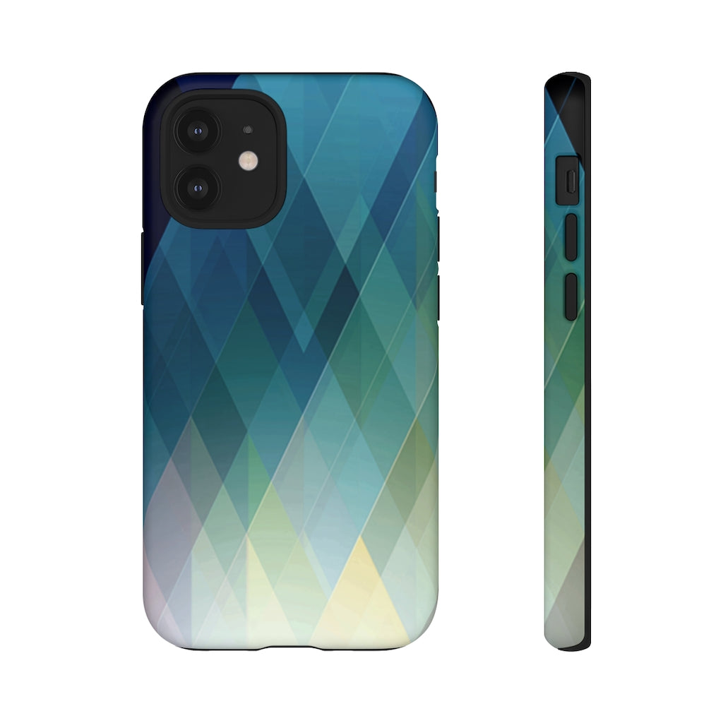 Plaid Geometric iPhone Tough Cases