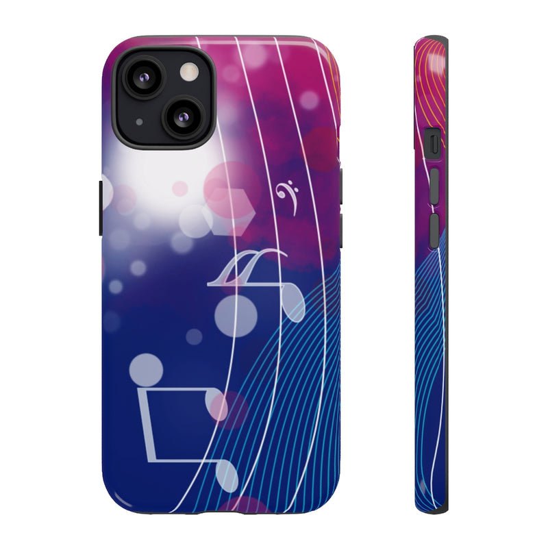 Lost Notes Music iPhone Tough Cases
