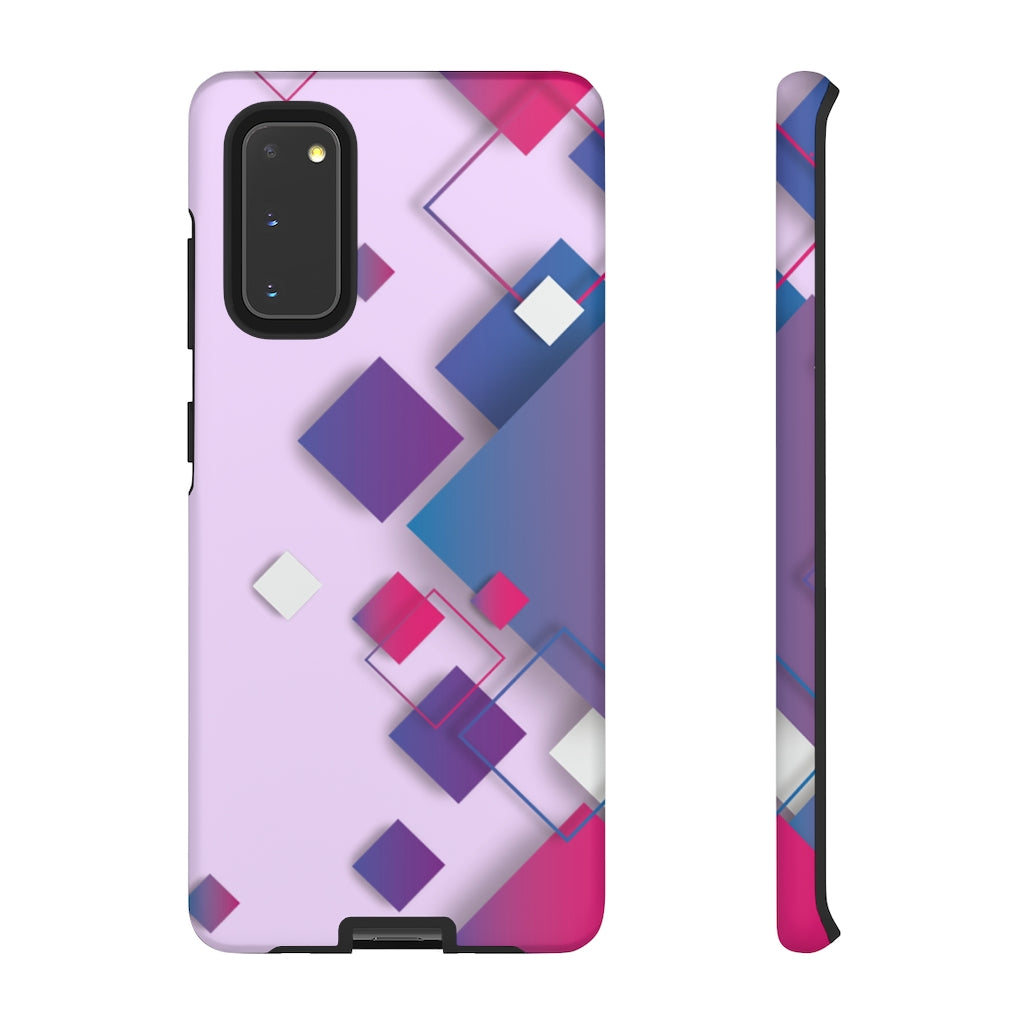 Cubed Geometric Samsung Galaxy Tough Cases