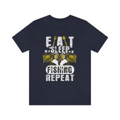 Fishing Repeat Unisex Jersey Short Sleeve Tee