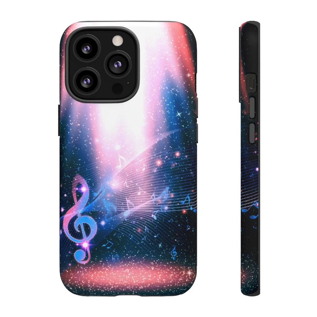 Star Rain Music iPhone Tough Cases