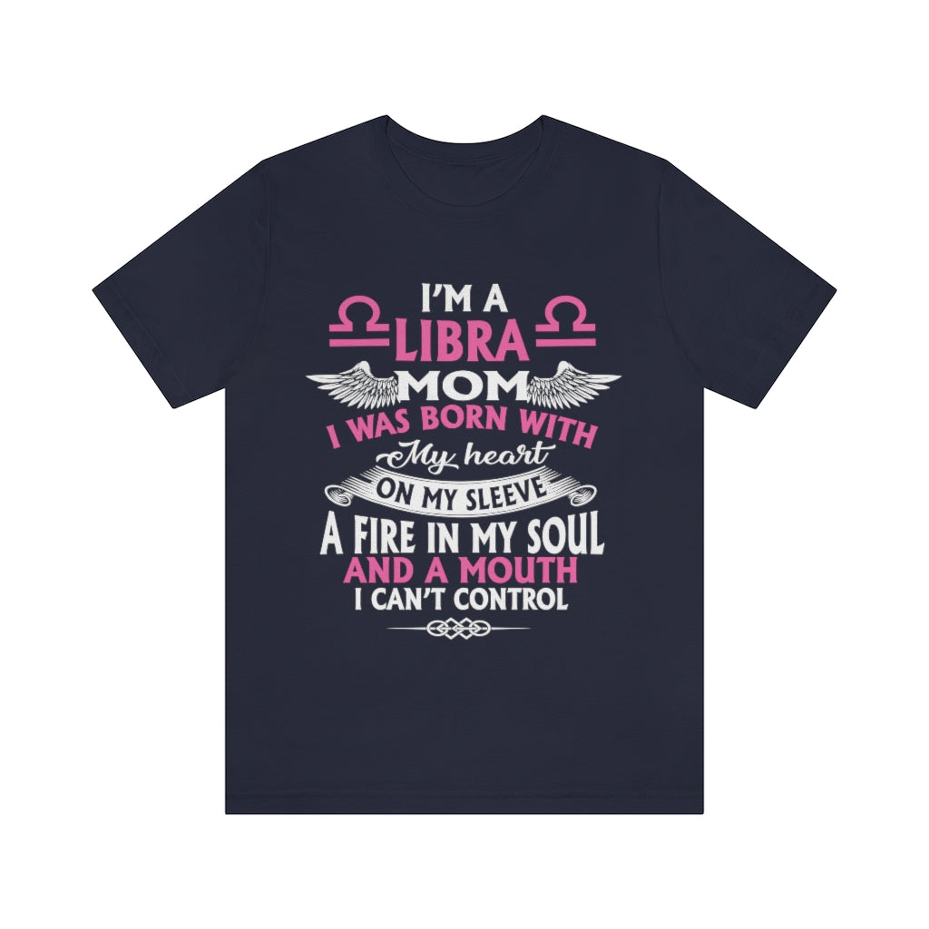 Libra Unisex Jersey Short Sleeve Tee