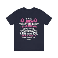 Libra Unisex Jersey Short Sleeve Tee