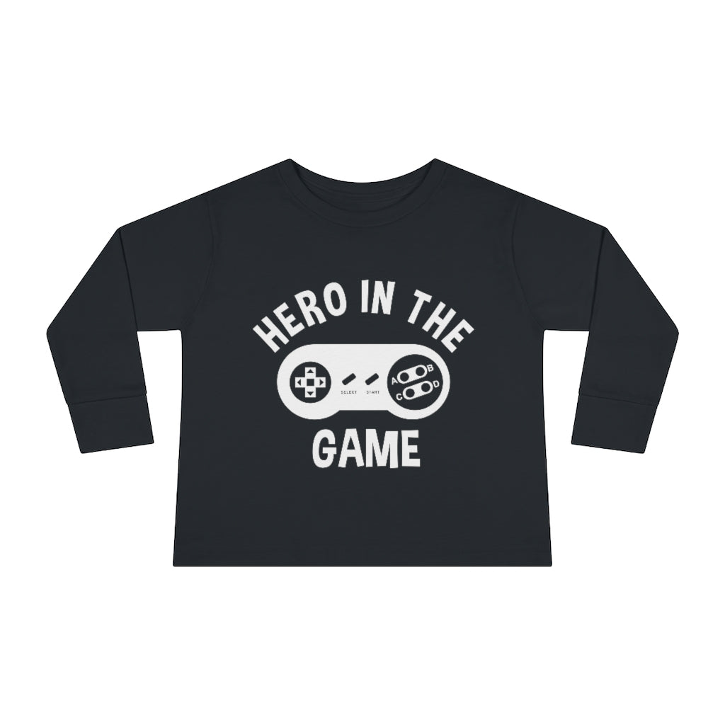 Game Hero Toddler Long Sleeve Tee