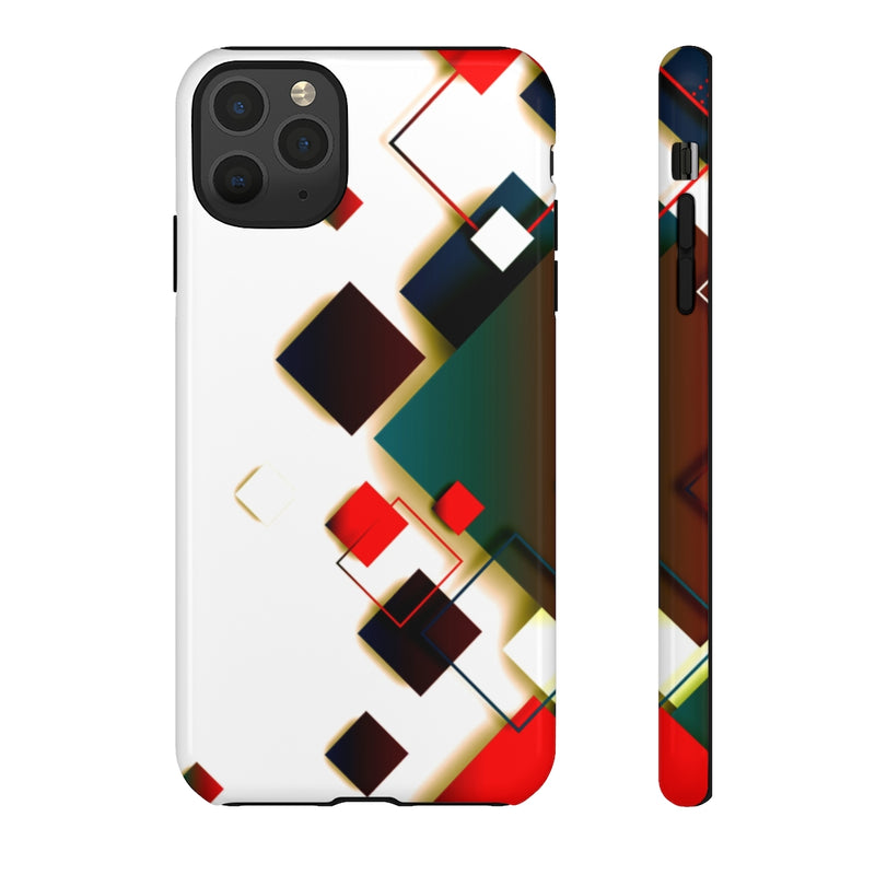 Cubed Geometric iPhone Tough Cases