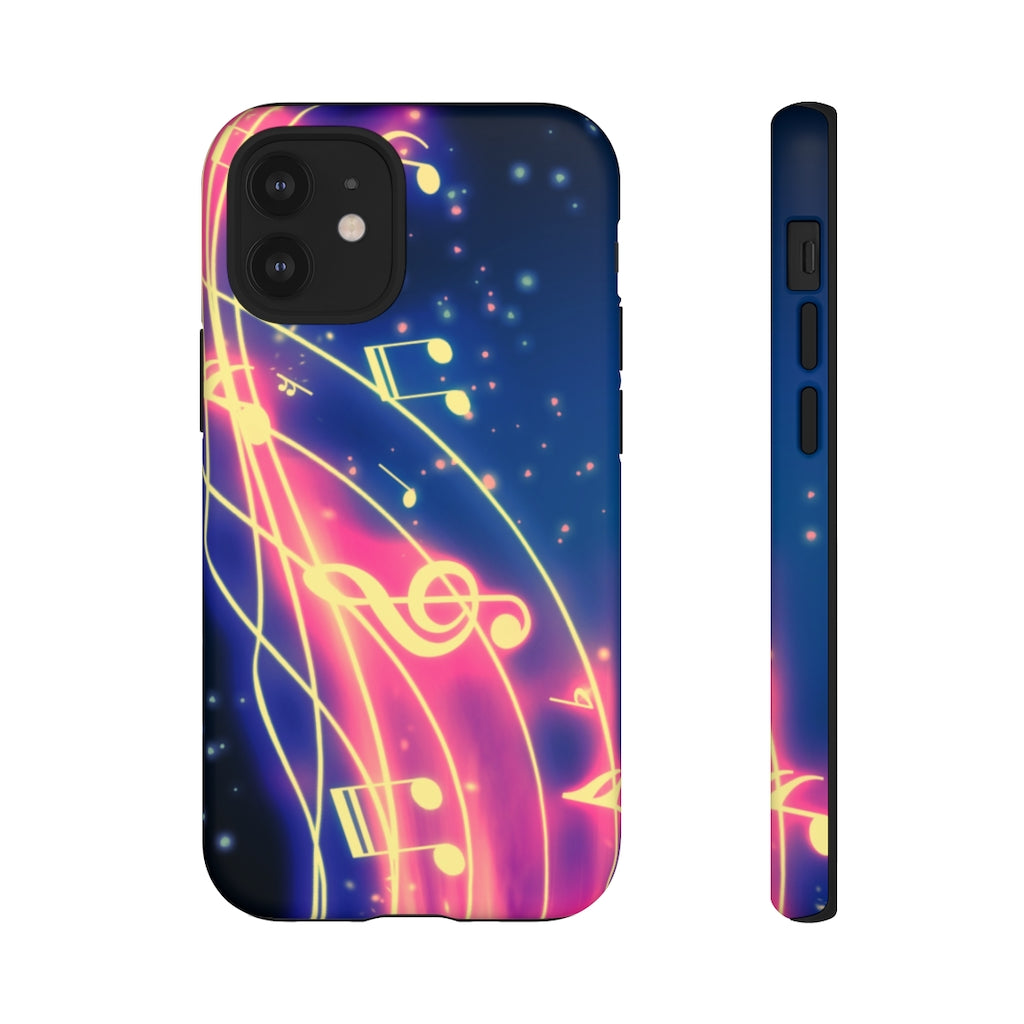 Wave Of Music iPhone Tough Cases