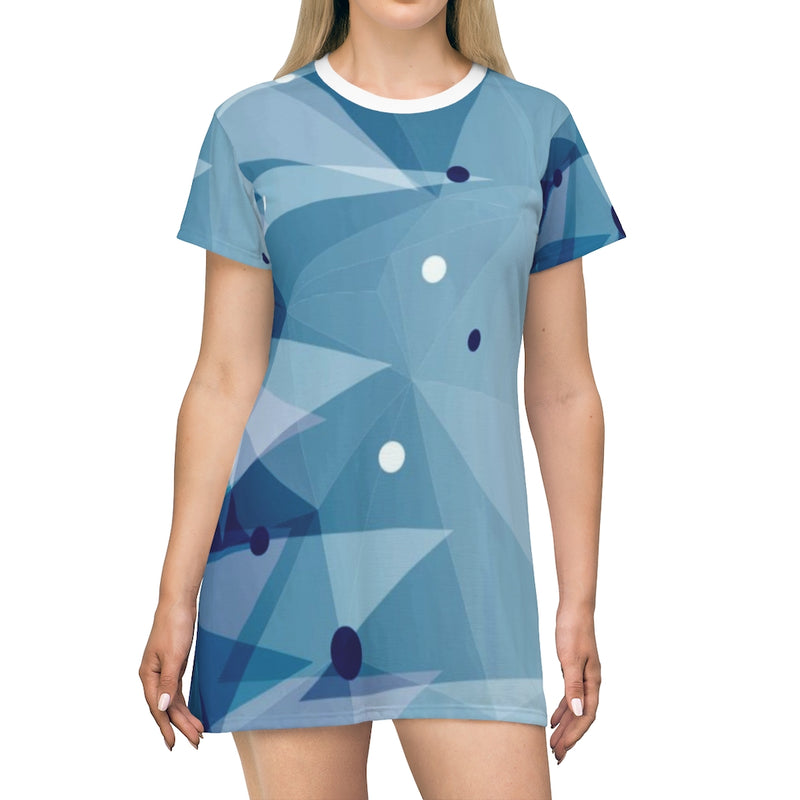 Glass Geometric T-Shirt Dress