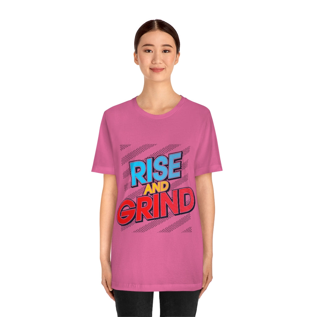 Rise And Grind Unisex Jersey Short Sleeve Tee