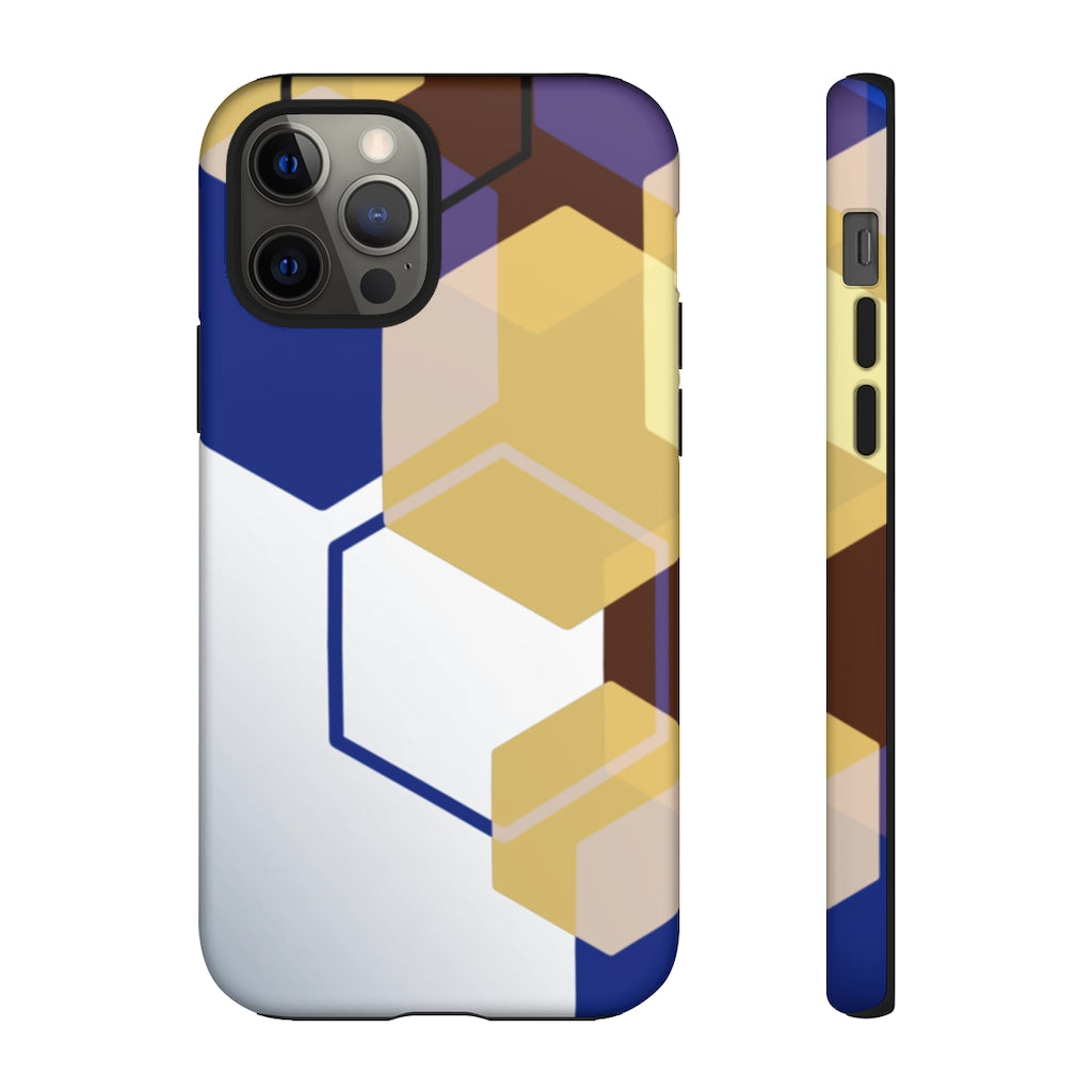 Hexagon Geometric iPhone Tough Cases