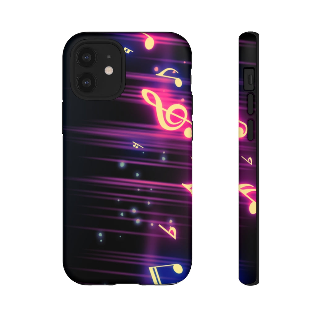 Glitch Music iPhone Tough Cases