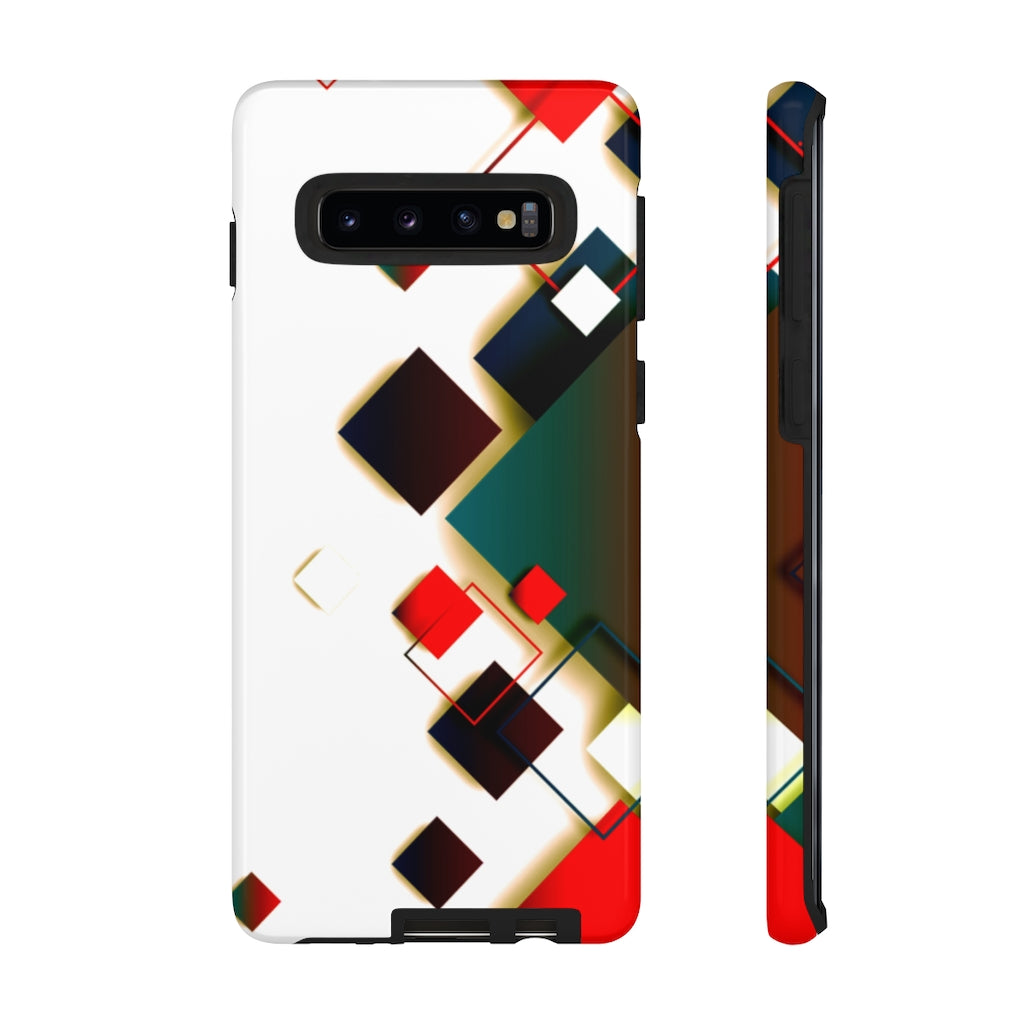 Cubed Geometric Samsung Galaxy Tough Cases