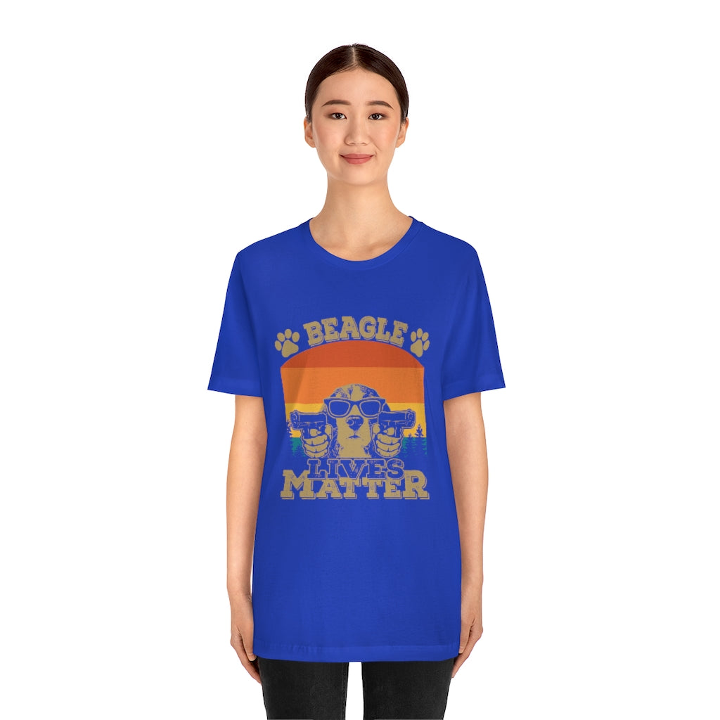Beagle Lives Matter Unisex Jersey Short Sleeve Tee