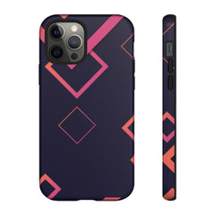 Boxed Geometric iPhone Tough Cases