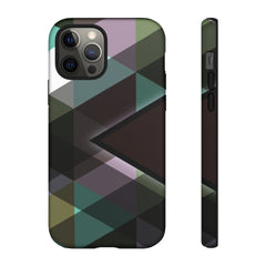 Plaid Geometric iPhone Tough Cases