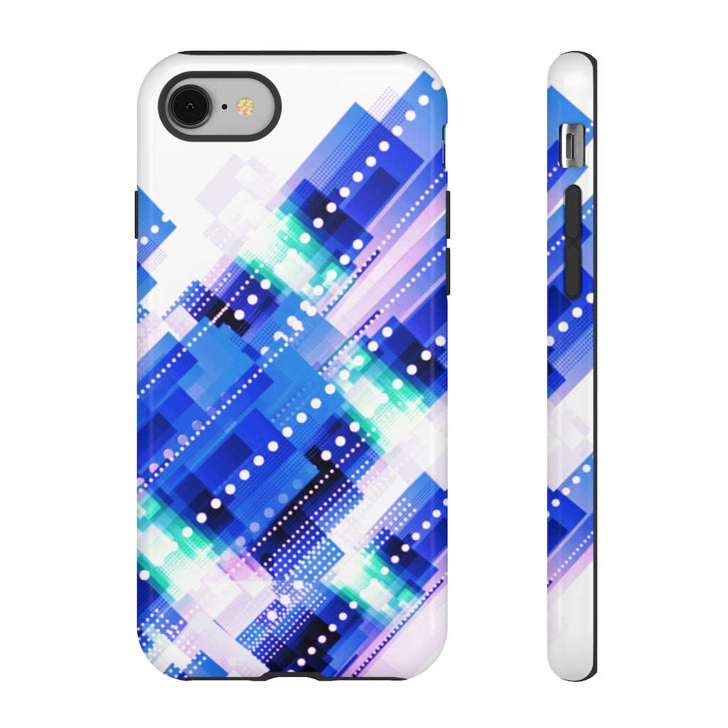 Ribbon Geometric iPhone Tough Cases