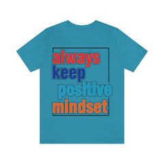 Positive Mindset Unisex Jersey Short Sleeve Tee