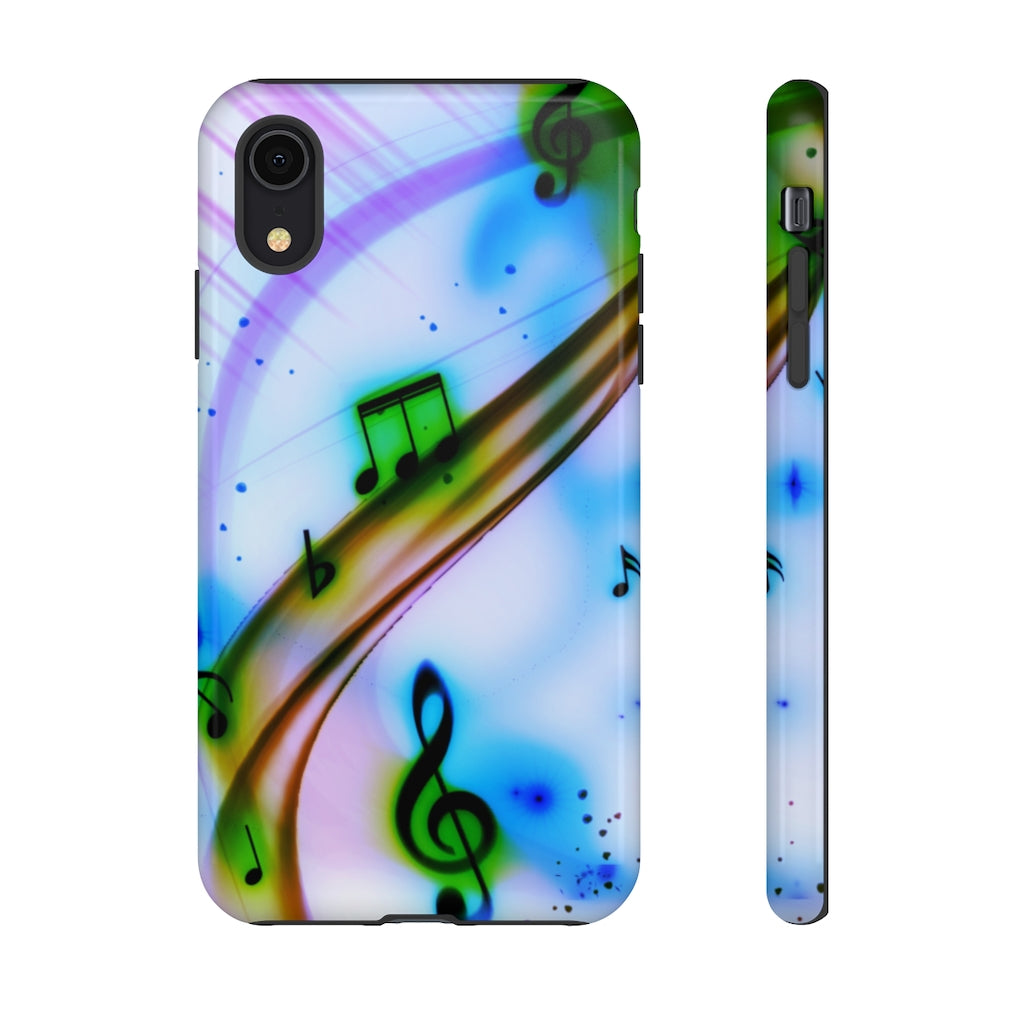Mystic Swirl Music iPhone Tough Cases