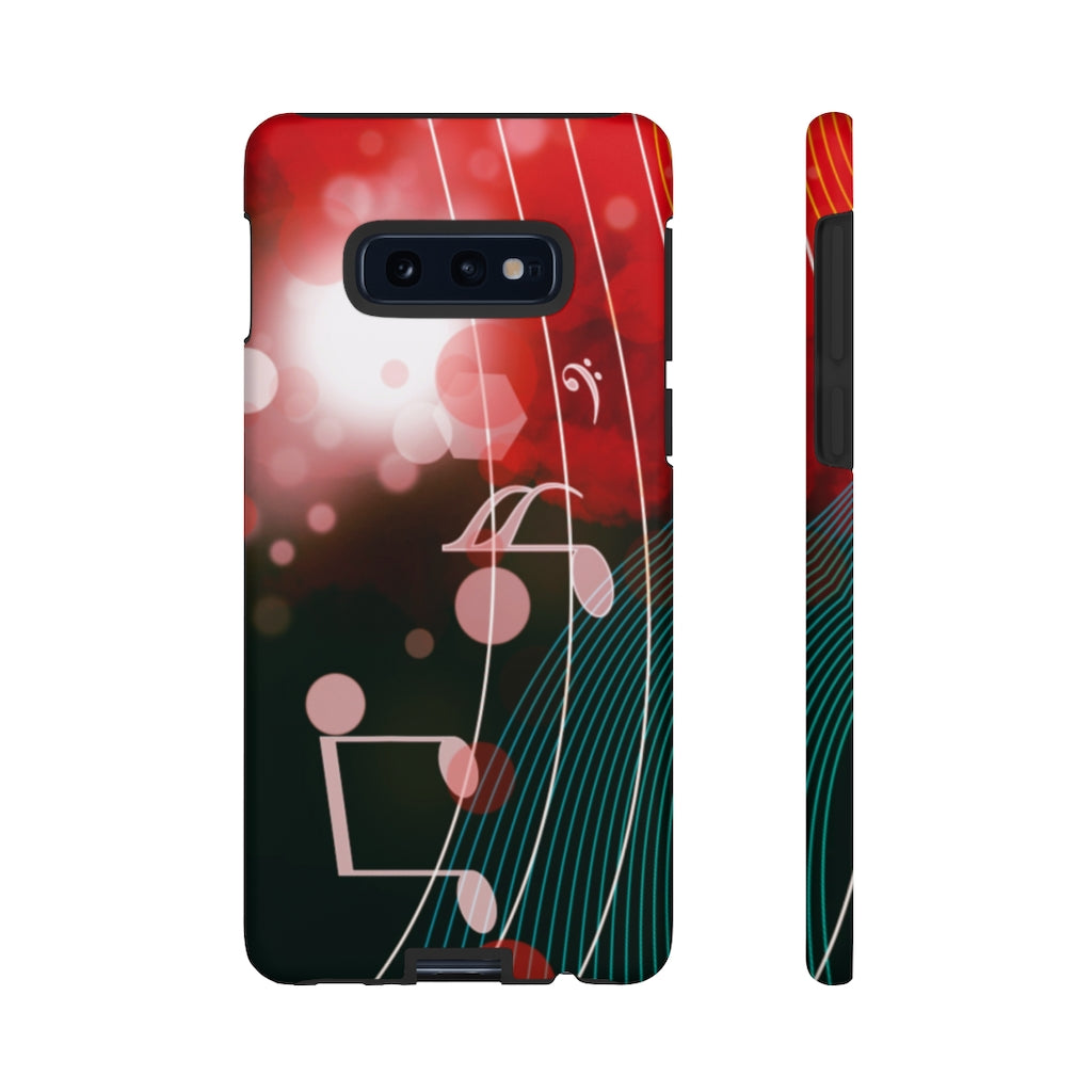 Lost Notes Music Samsung Galaxy Tough Cases
