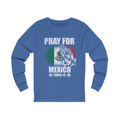 Pray For Mexico Unisex Jersey Long Sleeve Tee