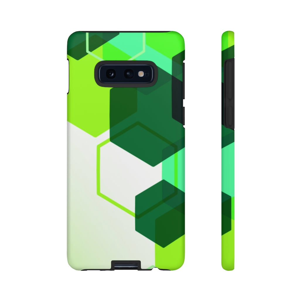 Hexagon Geometric Samsung Galaxy Tough Cases