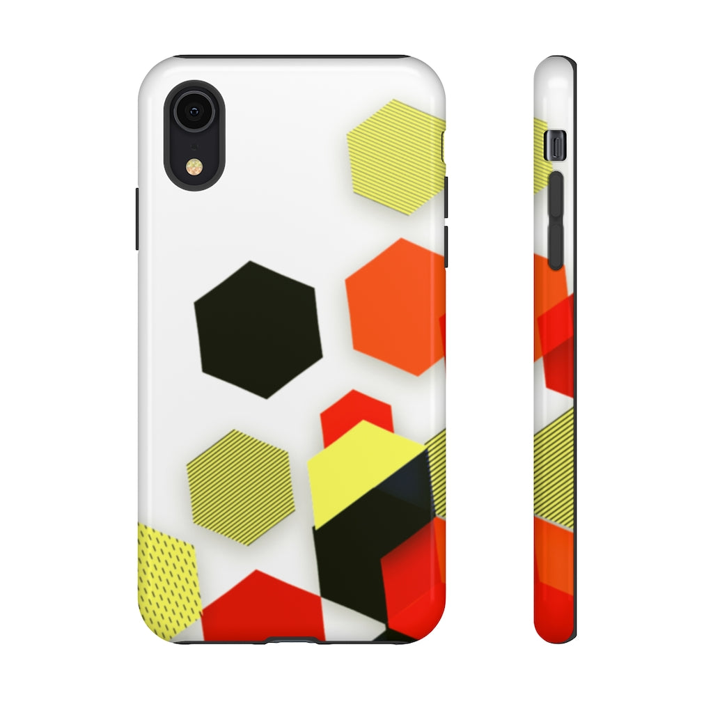 Hexagon Geometric iPhone Tough Cases
