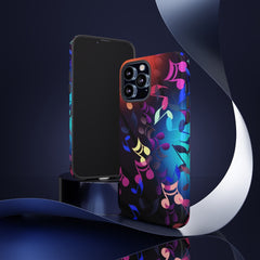 Scattered Notes Music iPhone Tough Cases