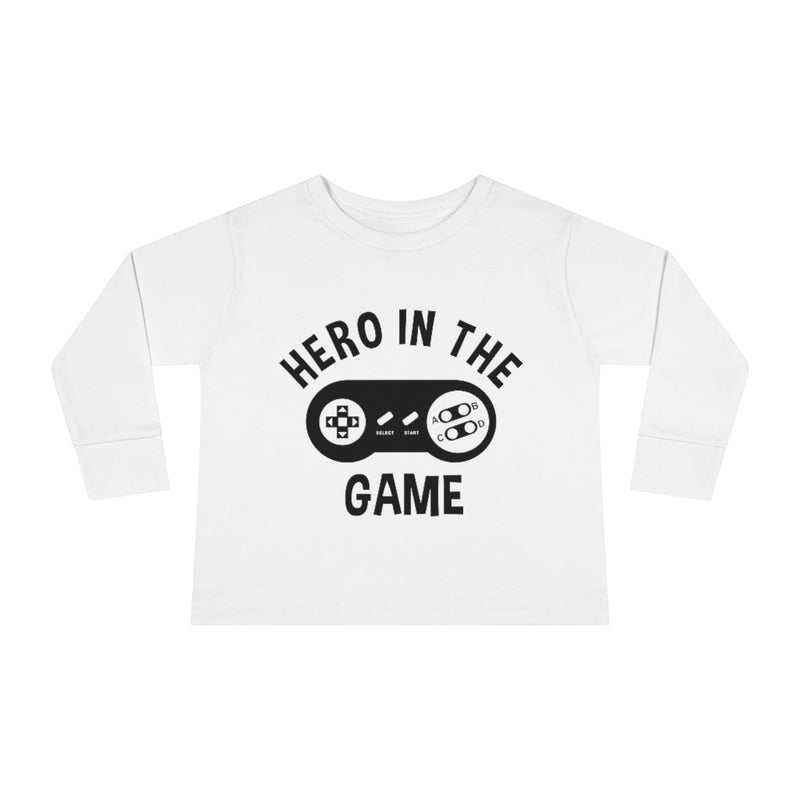 Game Hero Toddler Long Sleeve Tee