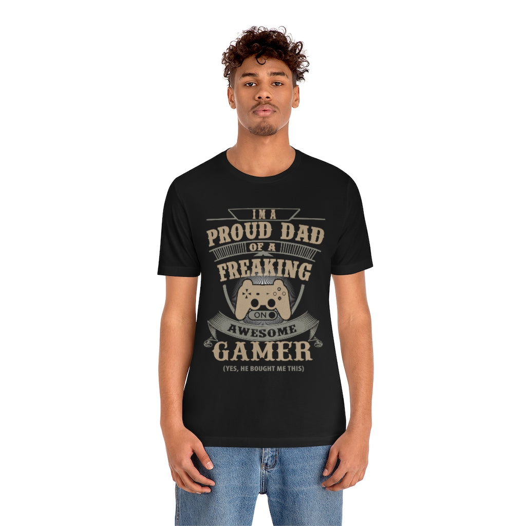 Proud Dad Unisex Jersey Short Sleeve Tee