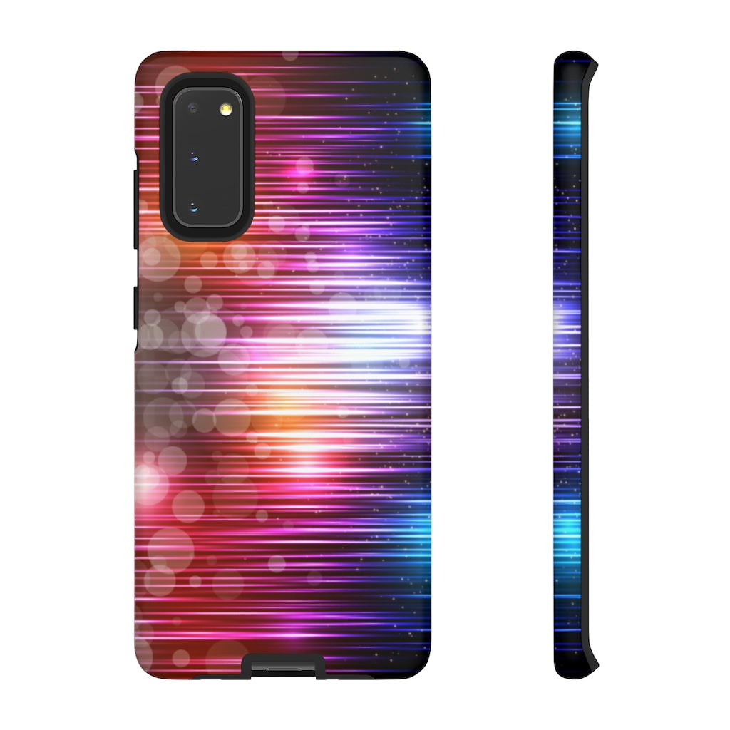 Warp Speed Geometric Samsung Galaxy Tough Cases