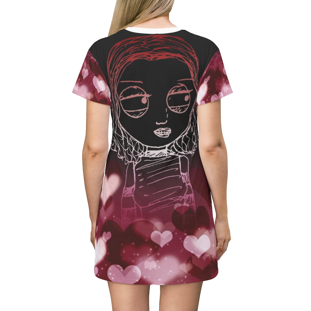 Cartoon T-Shirt Dress
