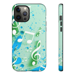 Splash Of Music iPhone Tough Cases