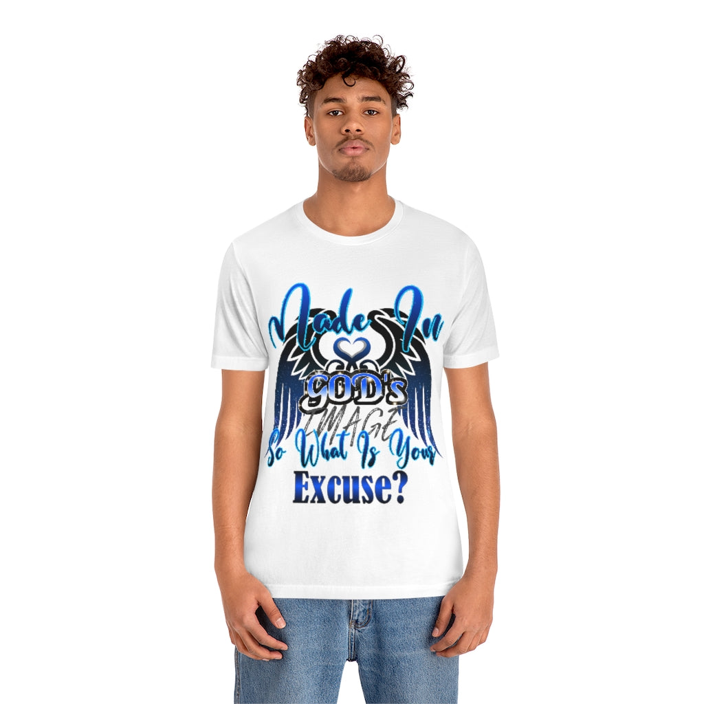 Made In Gods Image Unisex Jersey Short Sleeve Tee