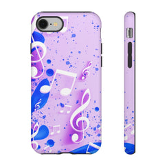 Splash Of Music iPhone Tough Cases