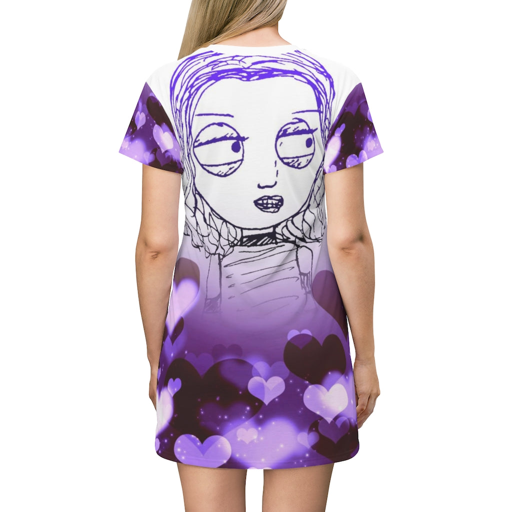 Cartoon T-Shirt Dress