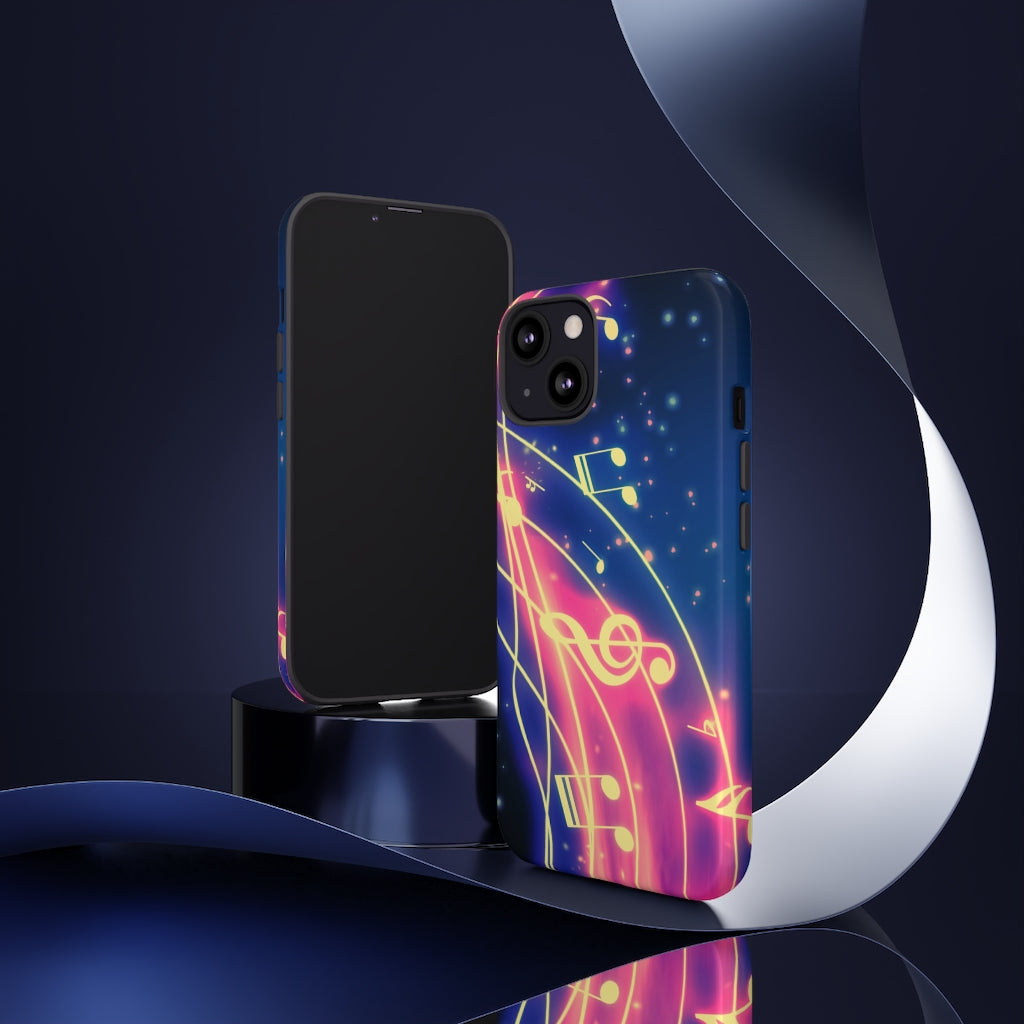 Wave Of Music iPhone Tough Cases