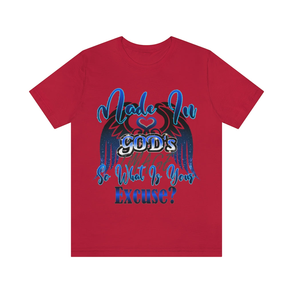 Made In Gods Image Unisex Jersey Short Sleeve Tee