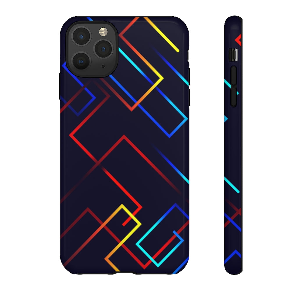 Tangled Geometric iPhone Tough Cases