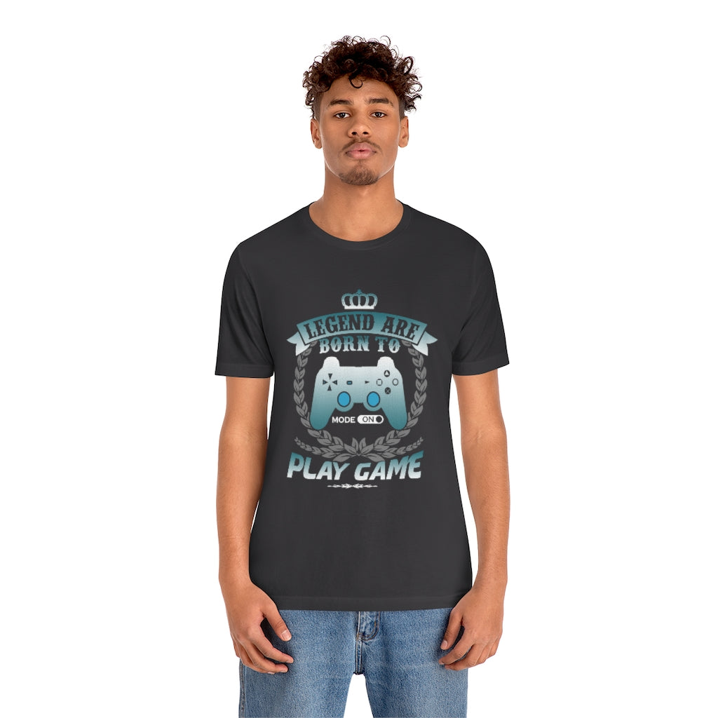 Born To Game Unisex Jersey Short Sleeve Tee