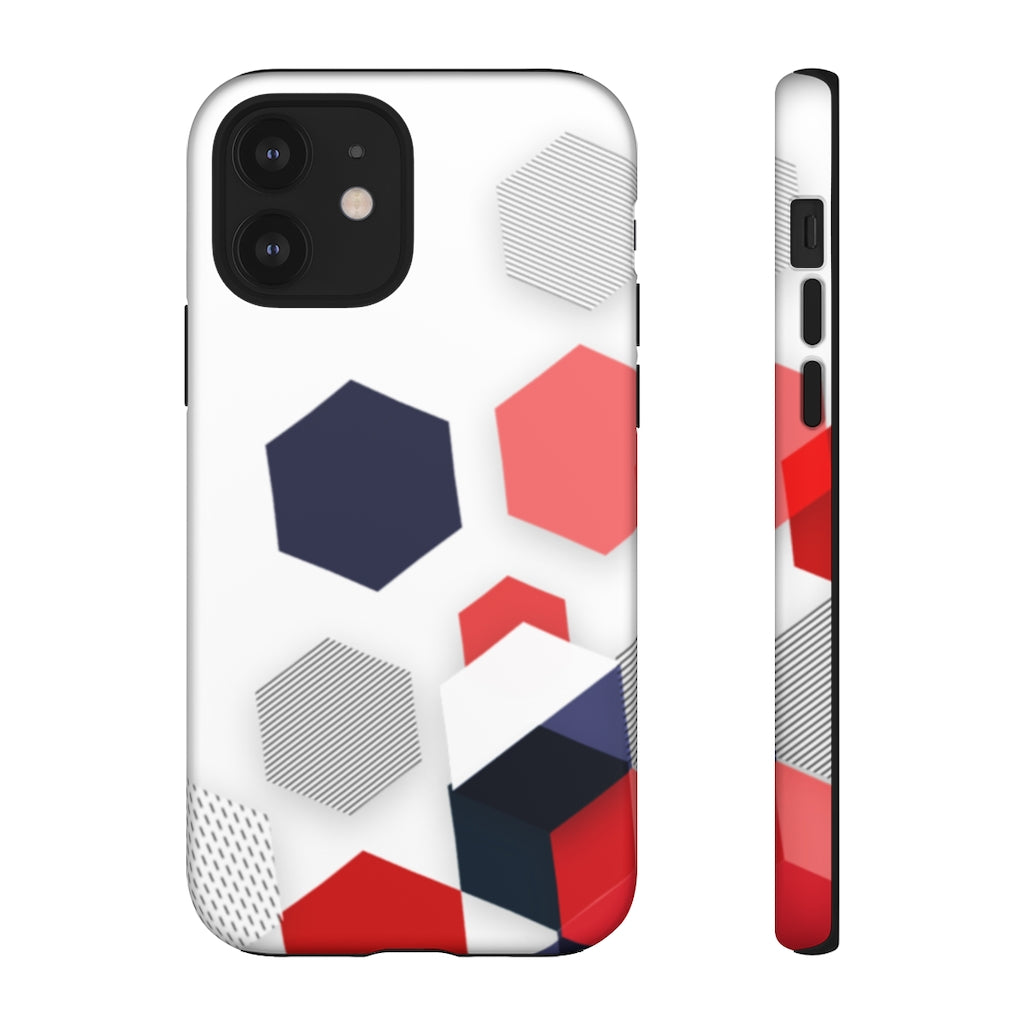Hexagon Geometric iPhone Tough Cases