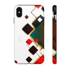 Cubed Geometric iPhone Tough Cases