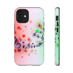 Purple Notes Music iPhone Tough Cases