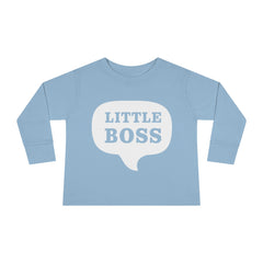 Little Boss Toddler Long Sleeve Tee