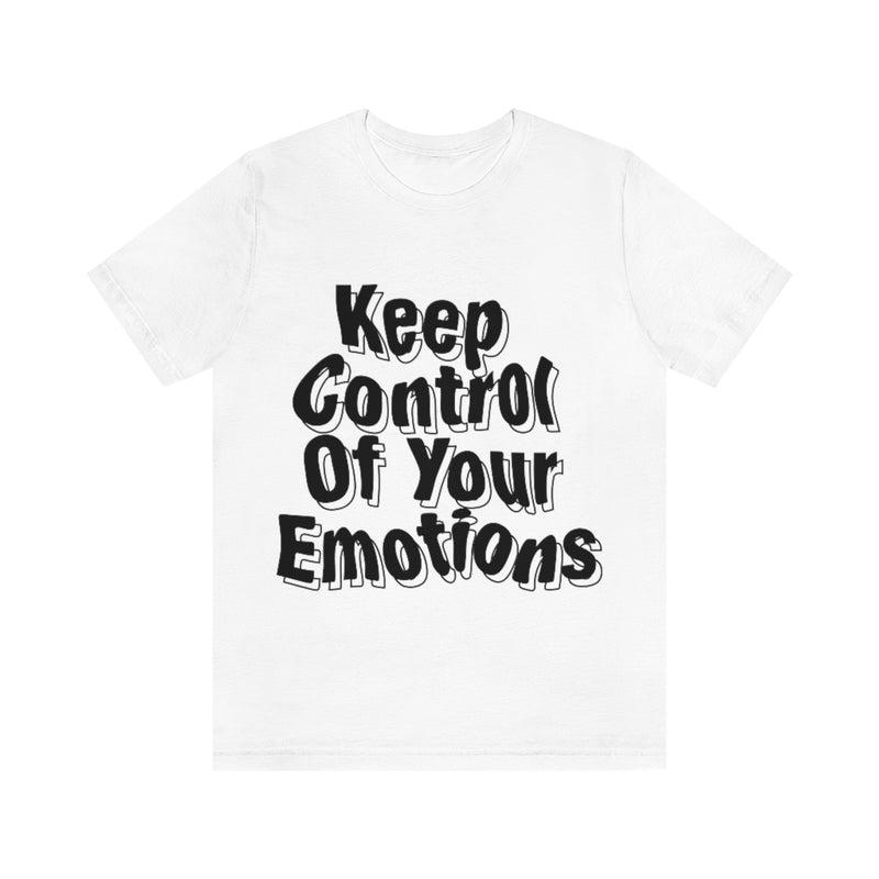 Keep Control Unisex Jersey Short Sleeve Tee