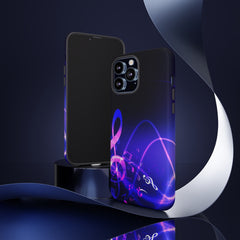 Floating Notes Music iPhone Tough Cases