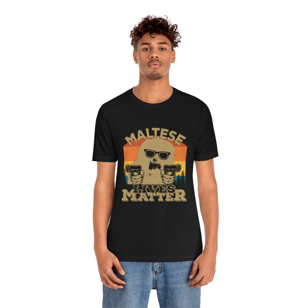 Maltese Lives Matter Unisex Jersey Short Sleeve Tee
