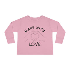 Made With Love Toddler Long Sleeve Tee