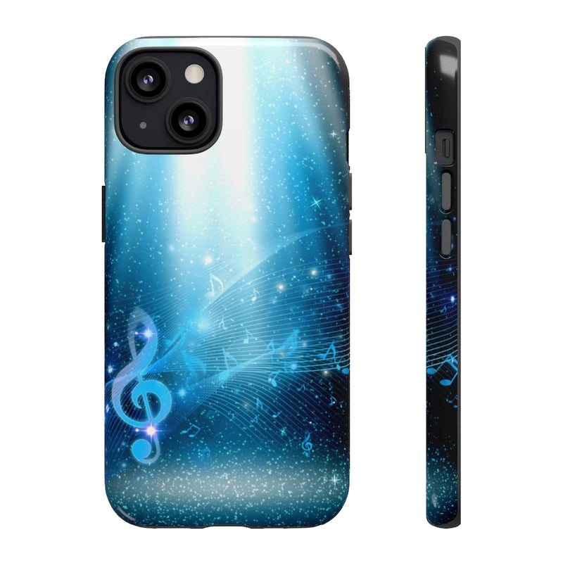 Star Rain Music iPhone Tough Cases