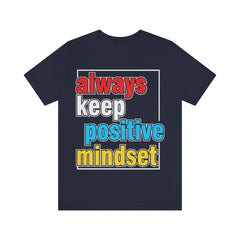 Positive Mindset Unisex Jersey Short Sleeve Tee