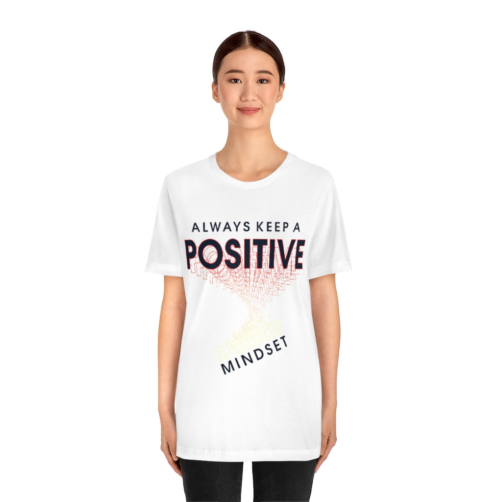 Positive Mindset Unisex Jersey Short Sleeve Tee